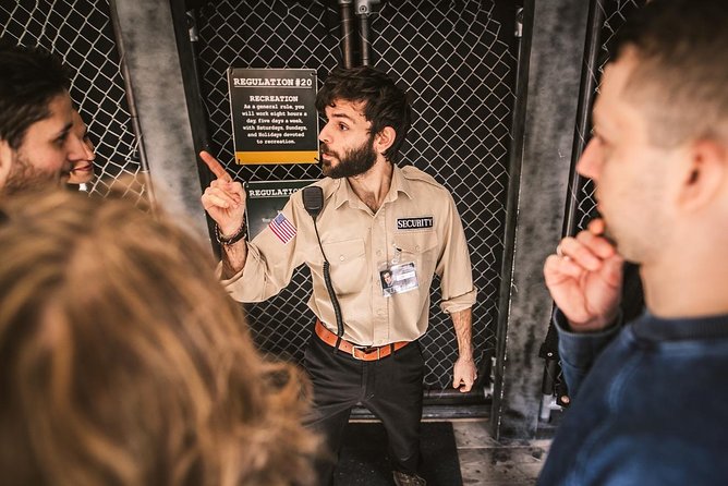 Alcotraz Prison Cocktail Experience in London - The show’s flow: the cell block pace and the Warden moment