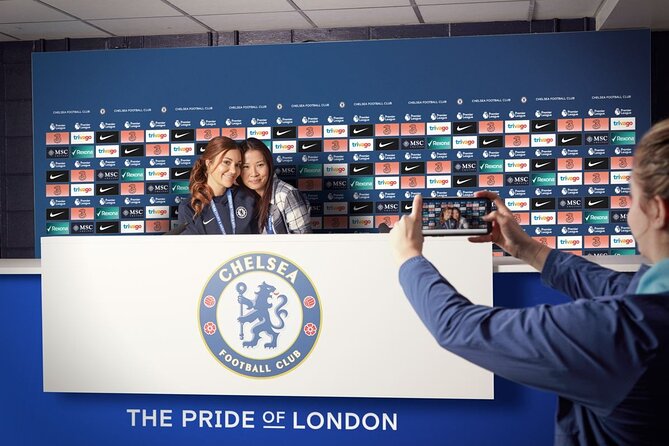 Chelsea FC Stadium Tours and Museum - Dressing Rooms, Tunnel Time, and Dug-Out Photos