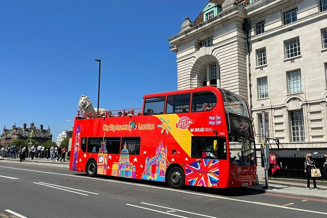 City Sightseeing London Hop-On Hop-Off Bus Tour & Bookable Extras - Red Route From the London Eye to Hyde Park and Victoria