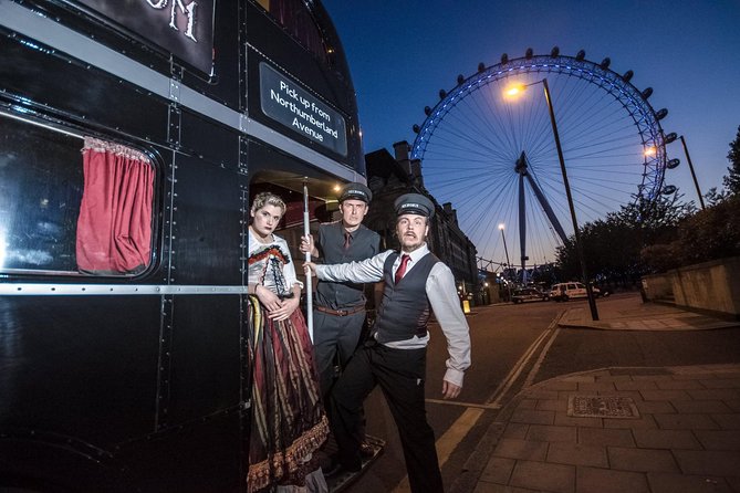 Ghost Bus Tour of London - Trafalgar Square boarding and the Routemaster ride feel
