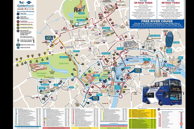 Gray Line London Hop-On Hop-Off Bus Tour with Optional Cruise - Price and what you actually get for it