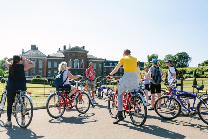 Highlights of Royal London Bike Tour including Hyde Park - London Eye viewing: why the photo is included, but the ticket isn’t
