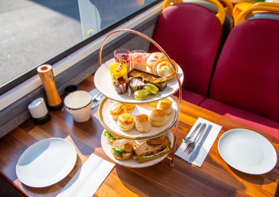 London: Afternoon Tea Bus with a Glass of Prosecco - Afternoon Tea on a London Double-Decker (With Prosecco)