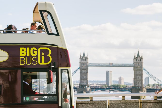 London Big Bus Hop-On Hop-Off Tour with Optional River Cruise - Northern London add-ons: British Museum and the Euston–King’s Cross belt