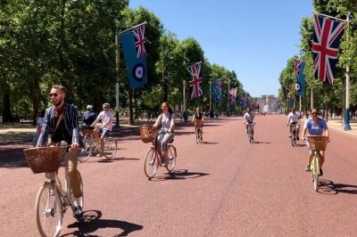 London Bike Tour: Landmarks, Secret Gems, Pub Stop & Street Art - Getting started at Hercules Road: bikes, helmets, and a quick comfort loop