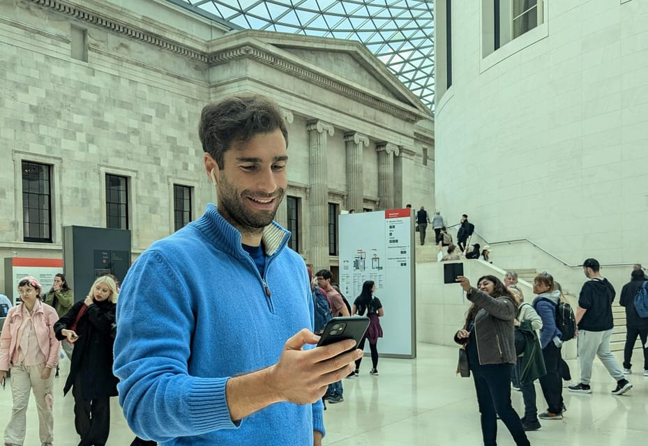 London: British Museum Audio Tour & Priority Entrance Ticket - The bonus app for your London walk: Political London