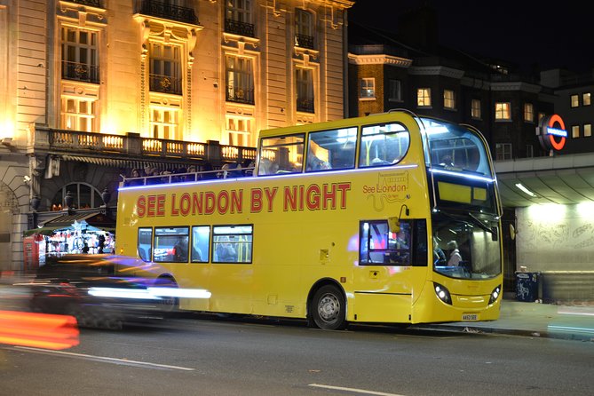 London by Night Sightseeing Tour - Open Top Bus - Westminster by Spotlight: Parliament and Westminster Abbey