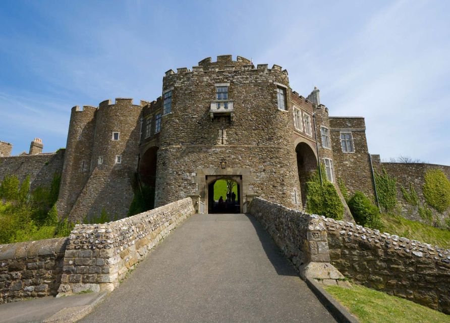 London: Canterbury Cathedral, Dover Castle, and White Cliffs - Dover Castle grounds: Iron Age origins plus Roman and Anglo-Saxon leftovers