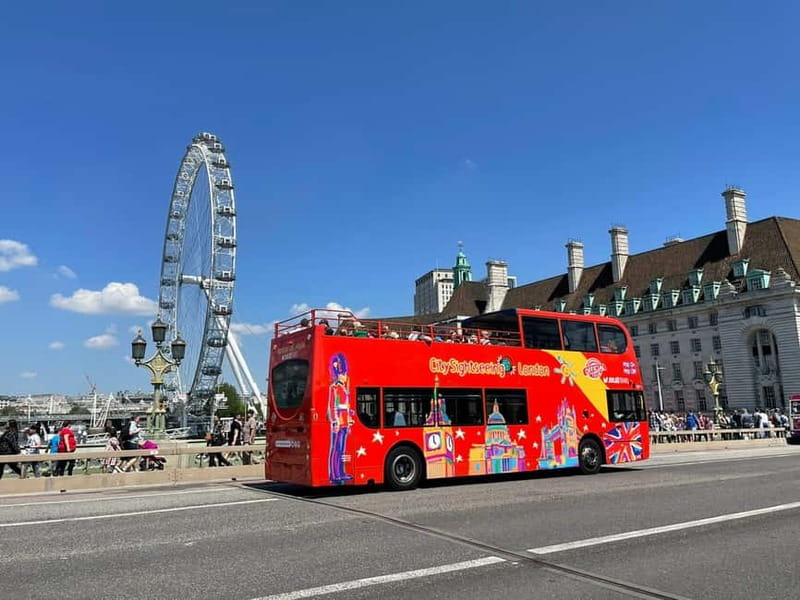 London: City Sights Hop-On Hop-Off Bus & Bookable Extras - Key takeaways before you ride