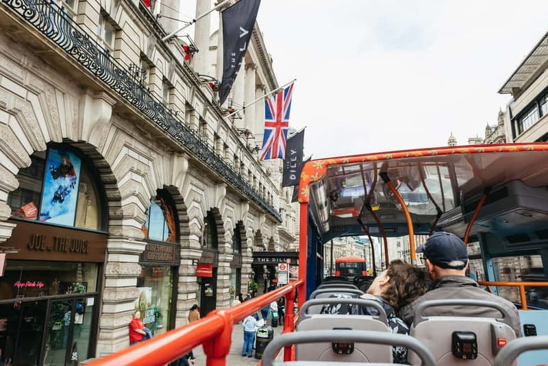 London: City Sights Hop-On Hop-Off Bus & Bookable Extras - The Red Route: Westminster, Big Ben, the City, and Tower views