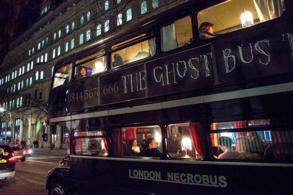 London: Comedy Horror Ghost Tour on a Bus - The Conductor and On-Board Comedy Horror: The Real Star of the Show