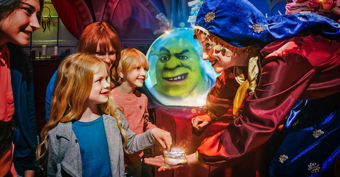 London: DreamWorks Shrek's Adventure Tour - Cinderella’s Swamp and the Parts Where You Get Pulled In