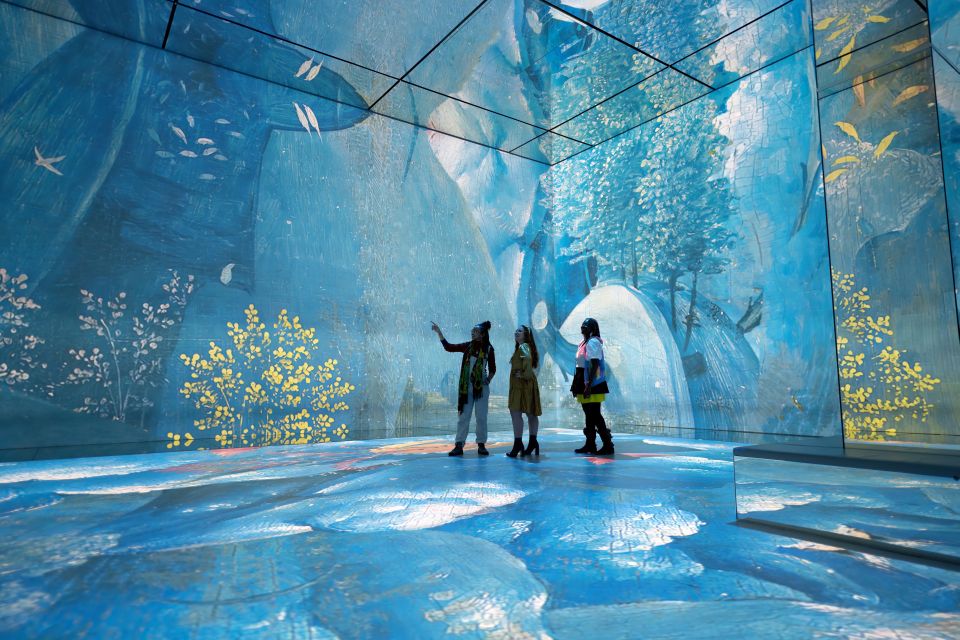 London: Entry Ticket to Frameless Immersive Art Experience - The Cafe and Shop: When You Need a Break