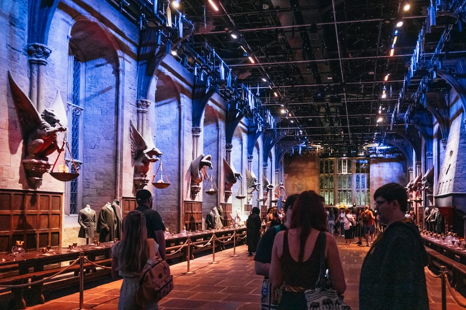 London: Fully-Guided Making of Harry Potter Tour - Great Hall to Dumbledore’s office: seeing props like a film crew