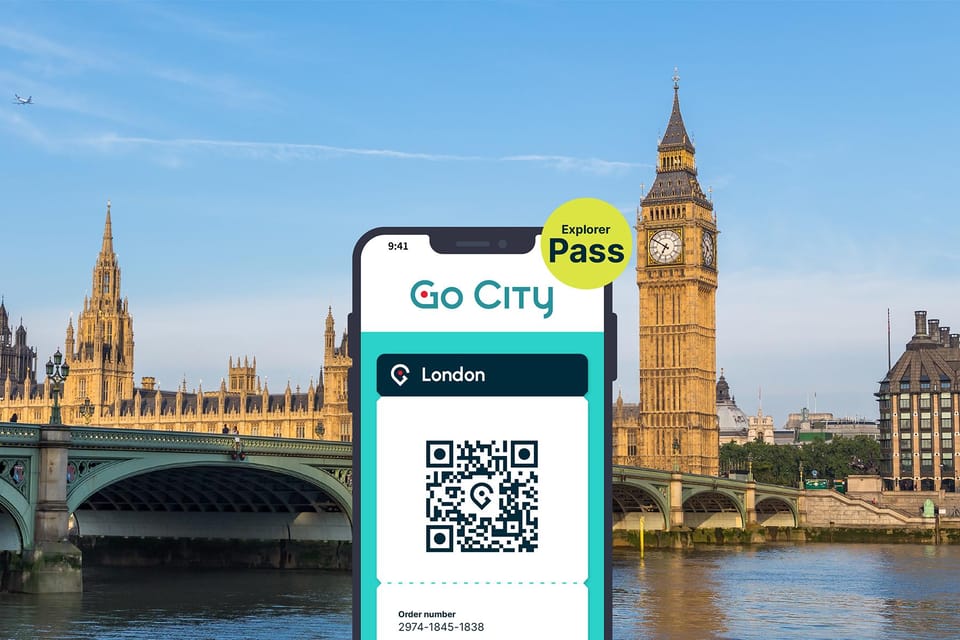 London: Go City Explorer Pass® - Tickets for 2-7 Attractions - Credits and savings: what you’re really buying for $72