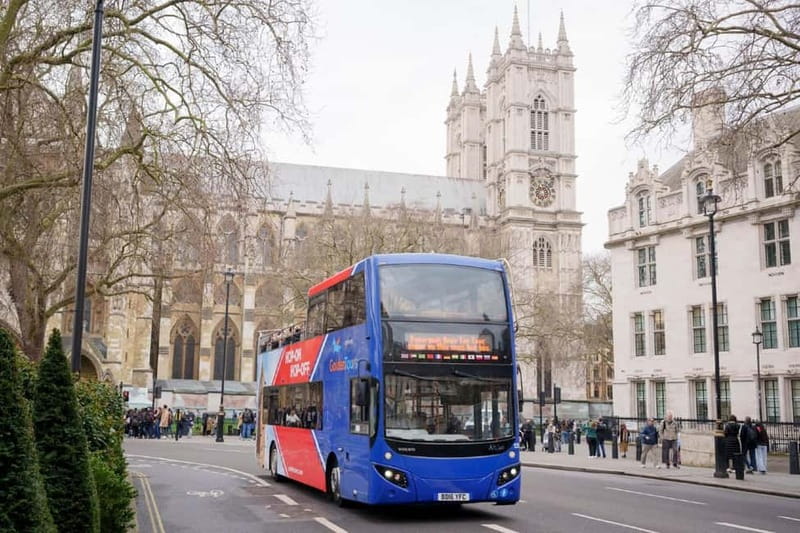 London: Golden Tours Gray Line Hop-on Hop-off Bus Tour - The Blue route stop-by-stop: what you’ll actually see