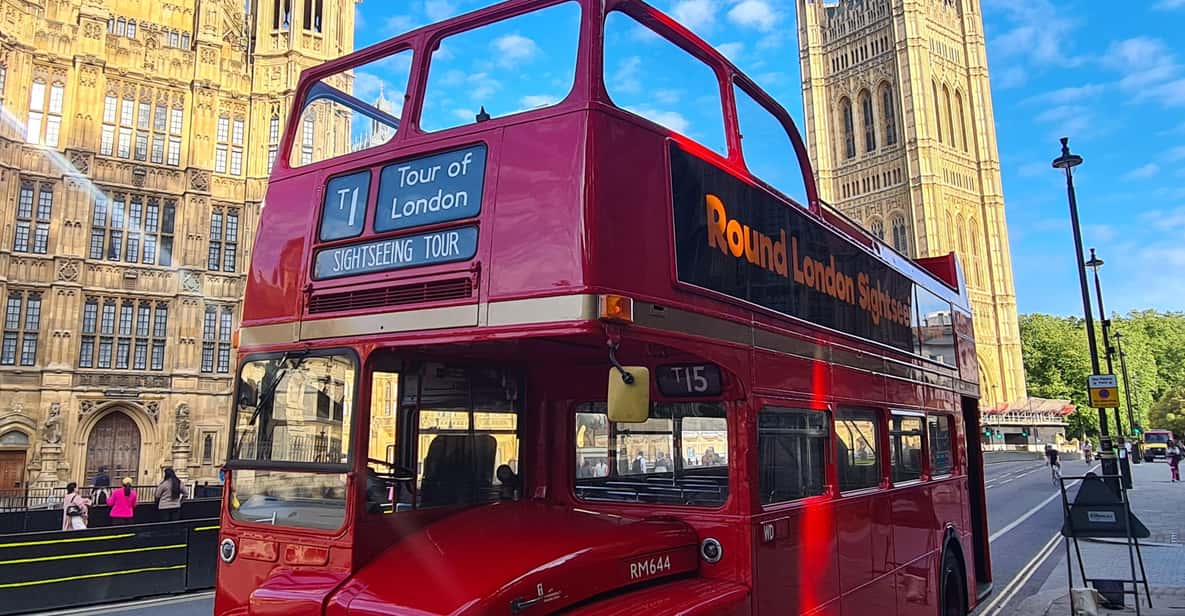 London: Guided Sightseeing Tour on a Vintage Open-Top Bus - Royal Courts of Justice to St Paul’s Cathedral: Seeing the City’s Power Centers