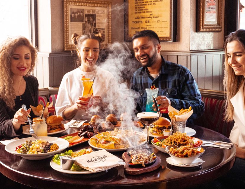 London: Hard Rock Cafe with Set Menu for Lunch or Dinner - Choosing Acoustic vs Electric: deciding based on hunger and budget