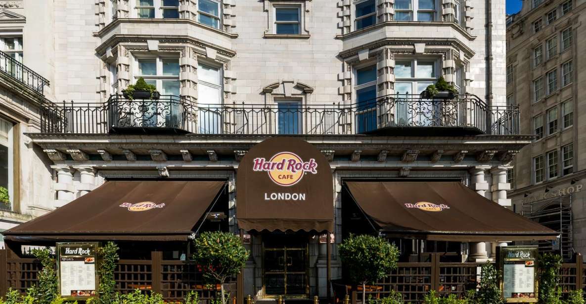 London: Hard Rock Cafe with Set Menu for Lunch or Dinner - Memorabilia and atmosphere: the real show inside