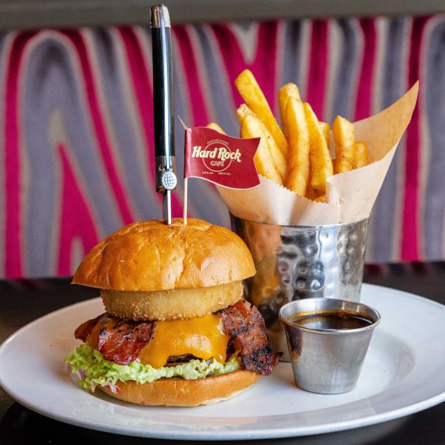 London: Hard Rock Cafe with Set Menu for Lunch or Dinner - How the menu limitation affects your group