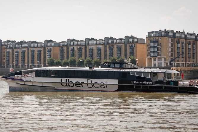 London: Hop-On Hop-Off 1 Day River Thames Adventure - Uber Boat - Comfort on board: indoor cabins, covered decks, and onboard drinks