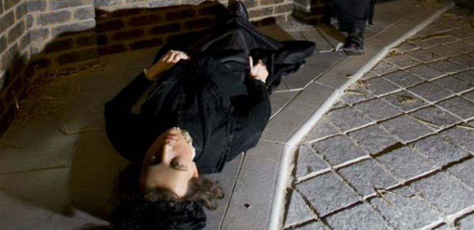 London: Jack the Ripper Museum Tickets - Mitre Square: P. C. Watkins, Catherine Eddowes, and the Crime Scene Setup