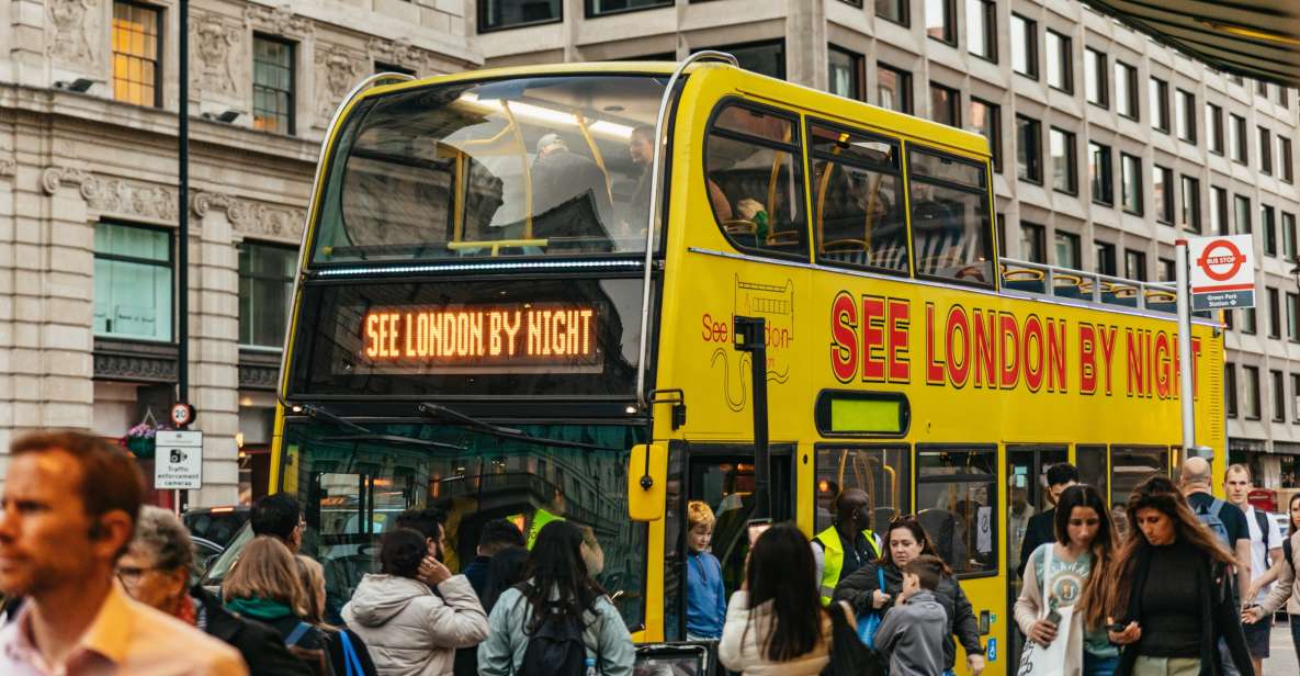 London: London by Night Sightseeing Open-Top Bus Tour - Why London Looks Different From the Top Deck
