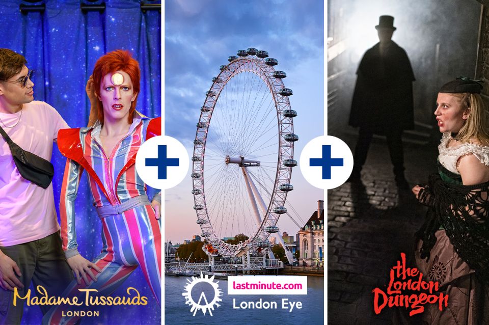 London: London Dungeon, London Eye, & Madame Tussauds Combo - Before you go: the comfort and readiness check