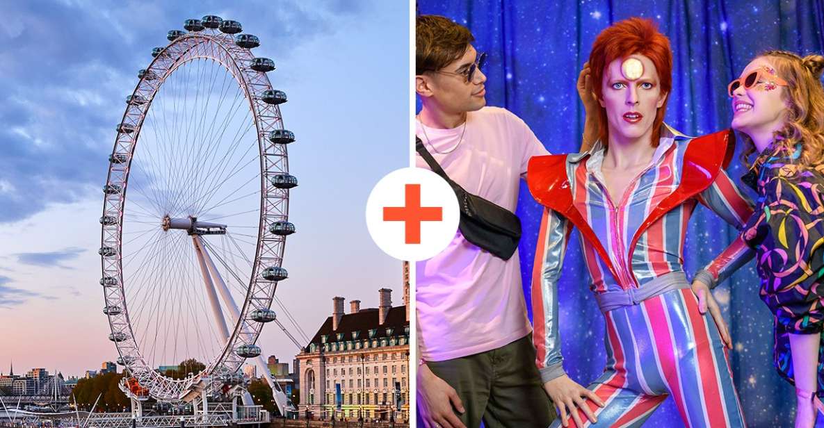 London: London Eye and Madame Tussauds Combo Ticket - FAQ