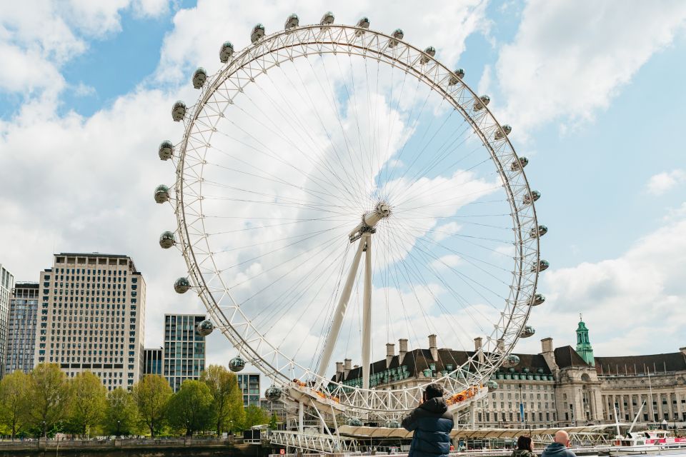 London: River Thames Hop-On Hop-Off Sightseeing Cruise - London Eye Pier and the London Eye: A Flexible Midday Reset