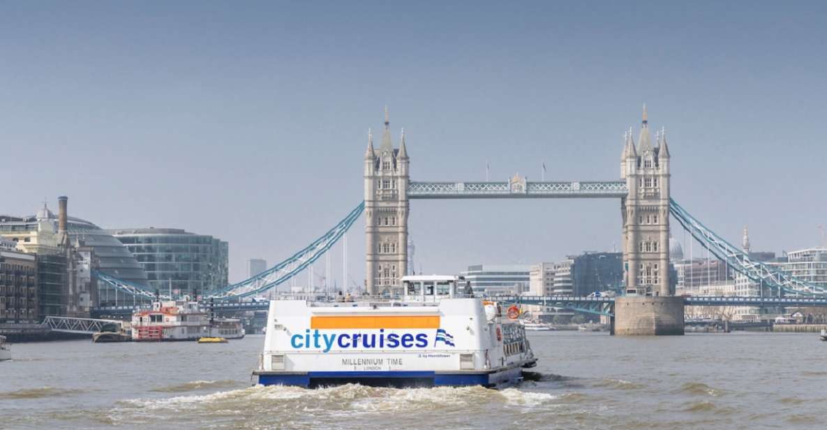 London: River Thames Hop-On Hop-Off Sightseeing Cruise - St Paul’s, Tate Modern, and the Shakespeare Area: Culture Along the Water