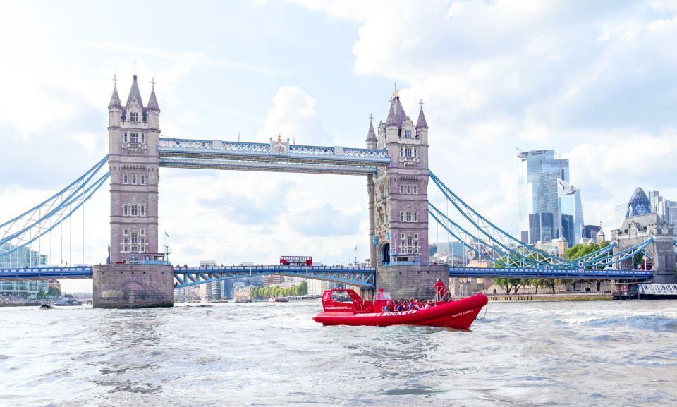London: River Thames Speed Boat Tour - Meeting at Waterloo Millennium London Eye Pier: Quick Logistics