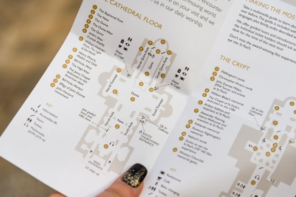 London: St Paul's Cathedral Entry Ticket - Guided tours and talks: how to add the human layer