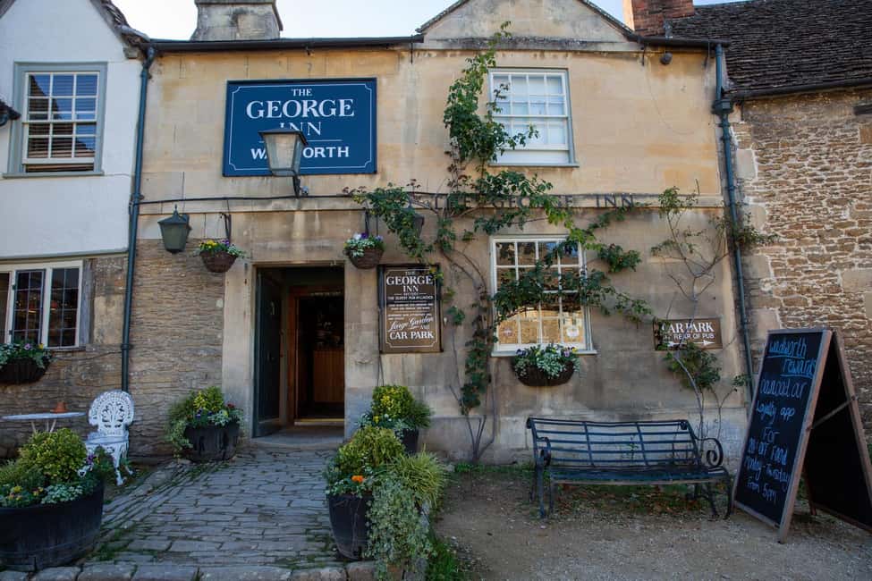 London: Stonehenge, Windsor Castle, Bath, Lacock & Pub Lunch - Lacock’s George Inn Pub Lunch and Film-Street Cobblestones
