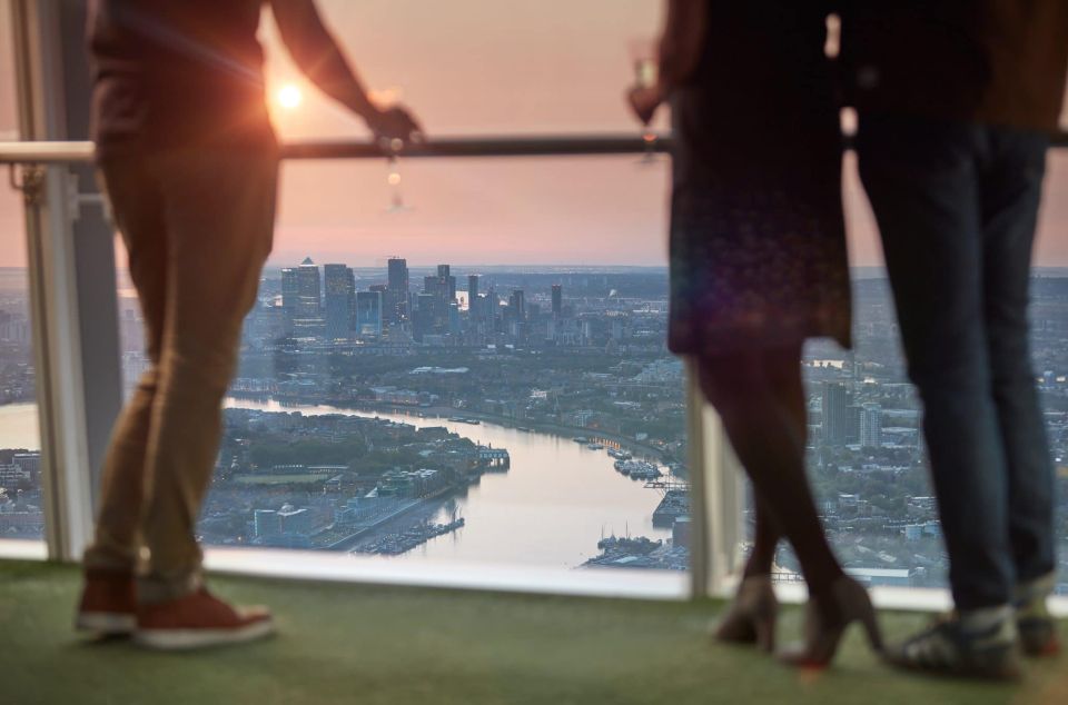 London: The View from The Shard - The champagne bar and your pacing strategy