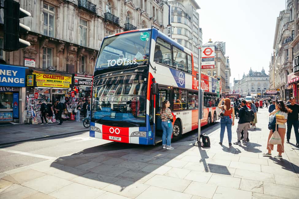 London: Tootbus Hop-on Hop-off with optional River Cruise - Route Coverage: the 45 Stops and What You’ll Actually See