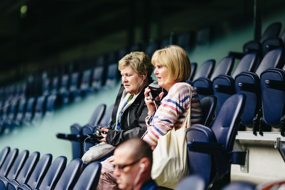 London: Tottenham Hotspur Stadium Tour - Enter Tottenham Hotspur Stadium: the modern bowl you can walk inside