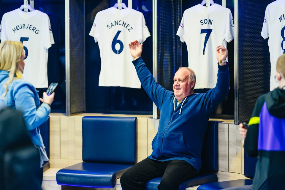 London: Tottenham Hotspur Stadium Tour - First-team changing rooms and tunnel steps that make matchday make sense