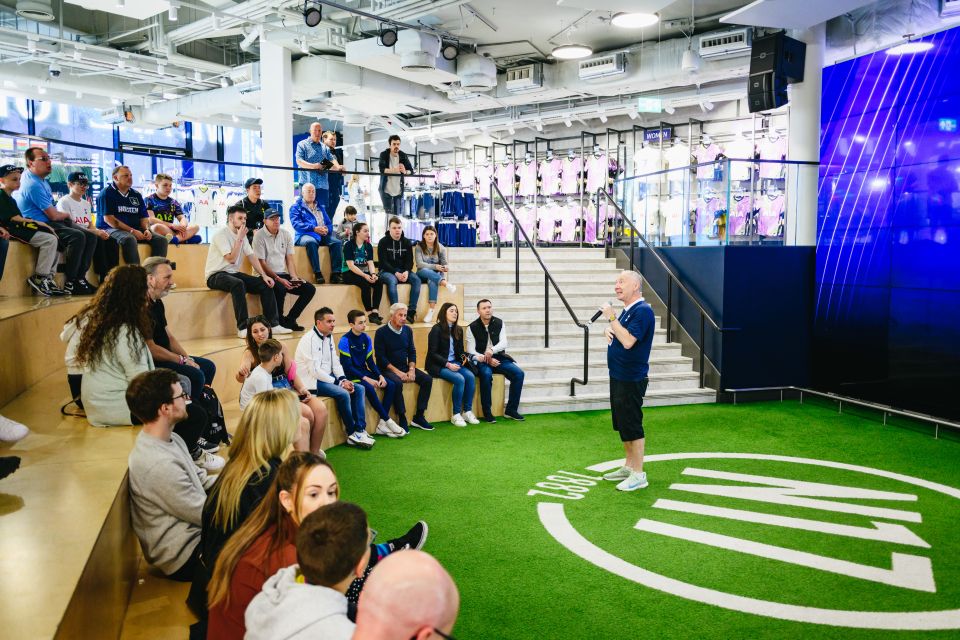 London: Tottenham Hotspur Stadium Tour - NFL away locker room and the retractable pitch switch: why this stadium is different