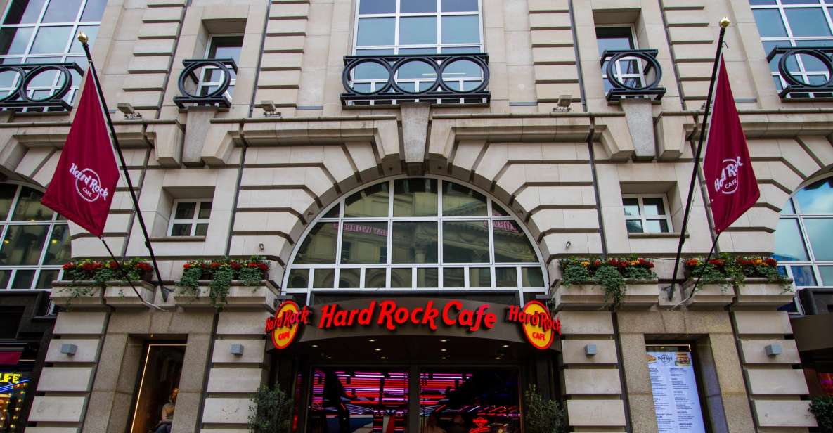 Picadilly Circus: Hard Rock Cafe Set Menu Lunch or Dinner - Group Dynamics: One Menu Choice for Everyone