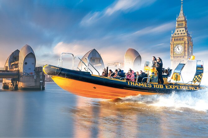 Speedboat Cruise Tour: Embankment OR Westminster Pier -70 minutes - The Moment It Turns Into an Adrenaline Run