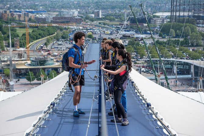 Up at The O2: Daytime Climb with Guided Tour with Panoramic Views - Entering the O2 world: what you’re actually signing up for