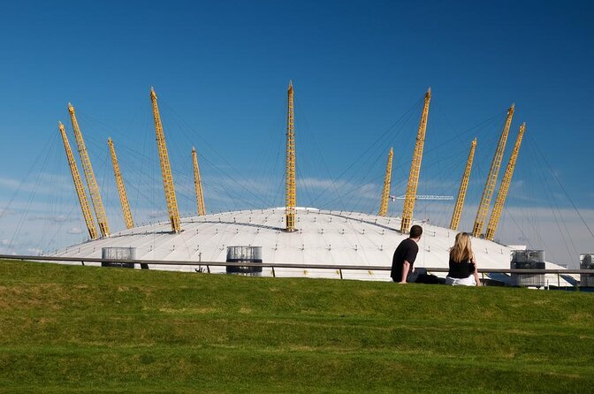 Up at The O2: Daytime Climb with Guided Tour with Panoramic Views - The south-face climb: what the 28-degree incline feels like