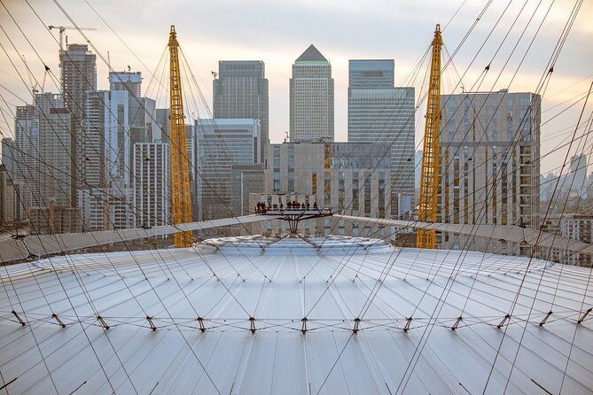 Up at The O2: Daytime Climb with Guided Tour with Panoramic Views - Summit on the dome: 360° views over Thames, Greenwich, and Canary Wharf