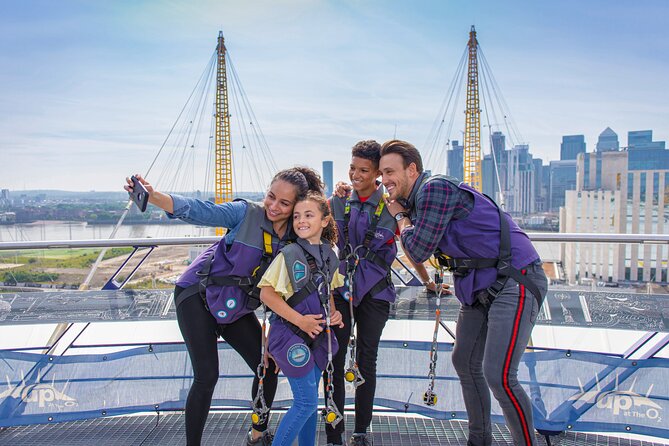 Up at The O2: Daytime Climb with Guided Tour with Panoramic Views - Weather reality: rain-or-shine climbing with a weather safety net