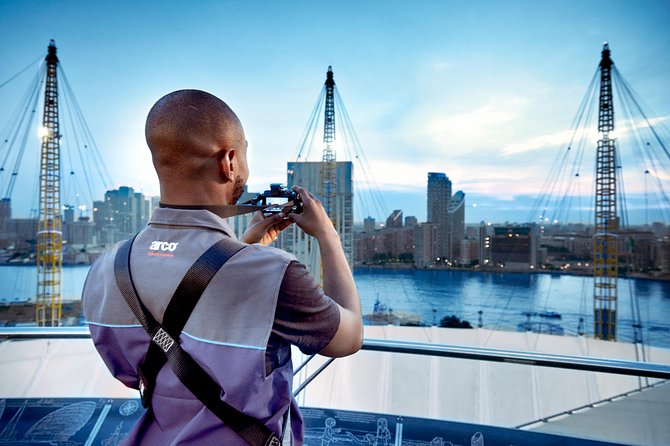 Up at The O2: Daytime Climb with Guided Tour with Panoramic Views - The descent: where confidence matters as much as strength