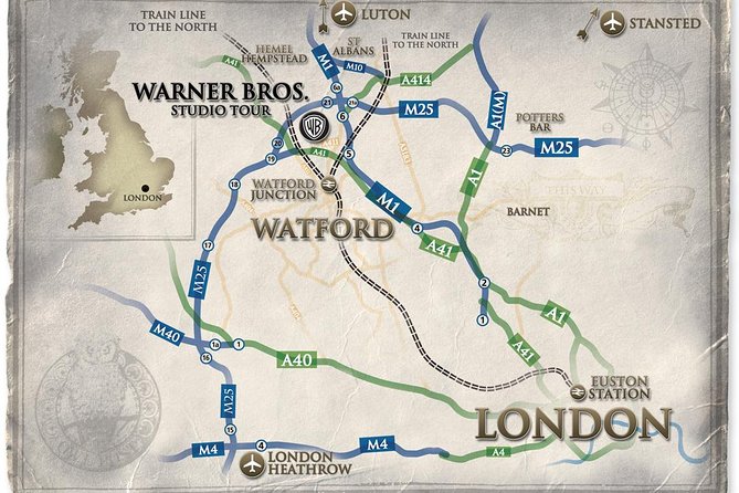 Warner Bros. Studio Tour with Transportation from London - The bus ride: comfort, noise, and the movie screen